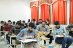 گزارش تصویری برگزاری آزمون استخدامی آموزش و پرورش در دانشگاه کاشان