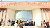 ابراز رضایت داوطلبان از برگزاری کنکور در یک فضای آرام و‌سالم در حوزه امتحانی دانشگاه کاشان