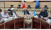 نشست هیات نظارت، ارزیابی و تضمین کیفیت آموزش عالی استان اصفهان با هیئت رئیسه دانشگاه کاشان