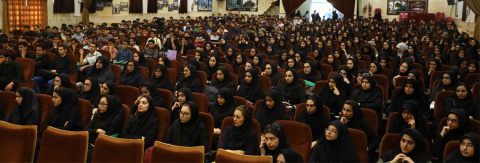 مراسم استقبال از نو دانشجویان دانشگاه کاشان