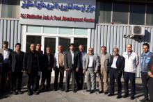 بازدید اساتید دانشکده شیمی دانشگاه کاشان از مجموعه کارخانجات صبا باتری