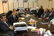 بازدید دکتر عسگر دیرباز رییس دانشگاه قم به همراه اعضای ستاد خیرین این دانشگاه از دانشگاه کاشان