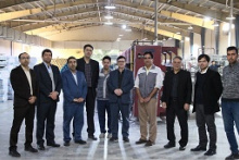 بازدید از کارخانه فرش یلدای کویر